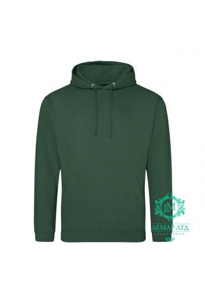 Худі Just Hoods College Bottele Green (темно-зелений)
